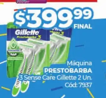 Diarco Gillette Prestobarba Máquina oferta
