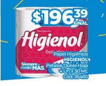 Diarco Higienol Papel Higiénico oferta