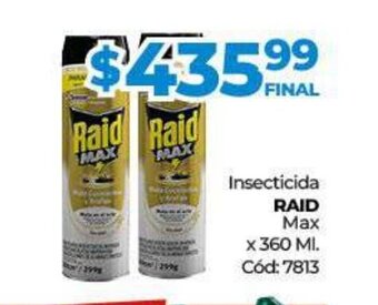 Diarco Raid Insecticida oferta