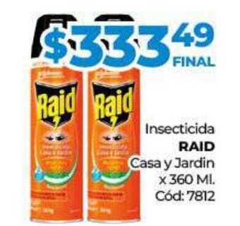 Diarco Raid Insecticida oferta