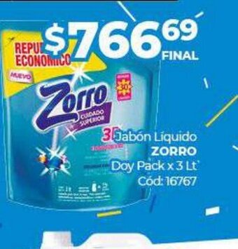 Diarco Zorro Jabón Liquido oferta
