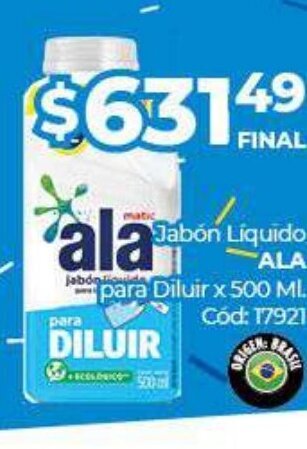 Diarco Ala Jabón Liquidó oferta