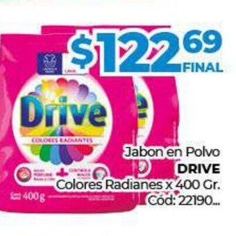 Diarco Drive Jabon en Polvo oferta