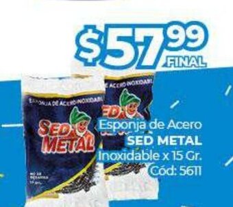 Diarco Sed Metal Esponja de Acero oferta