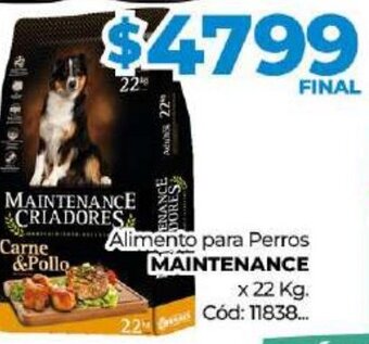 Diarco Maintenance Alimento Para Perros oferta