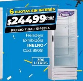 Diarco Inelro Heladera Exhibidora oferta