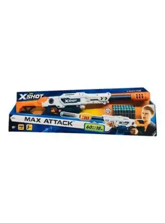 El Mundo del Juguete Pistola lanza dardos max attack x shot simil nerf oferta