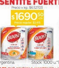 Farmacity Suplemento nutricional boost en polvo sin sabor en lata x 740 g oferta