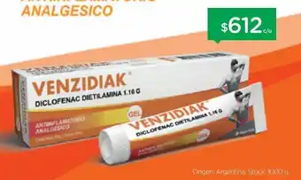 Farmacity Venzidiak gel x 50 gr oferta