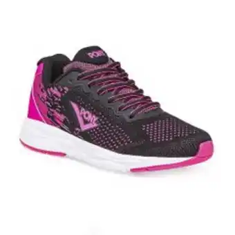 Zapatillas pony flame ox mujer negro
