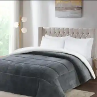 Mobilar Edredon amarelo flannel 2 1/2 (250x240cm) - gris oferta