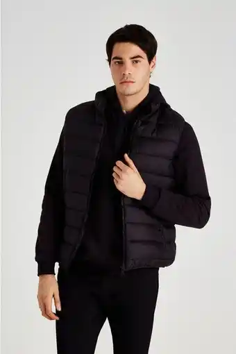 Macowens Chaleco sport inflado negro oferta