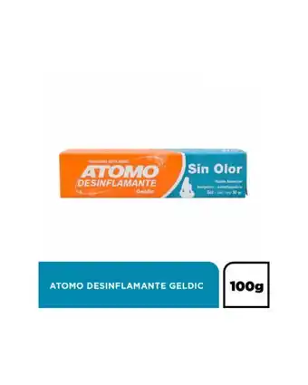 Punto de Salud Atomo - desinflamante gel diclofenac v.l. sin olor x 100 gr oferta