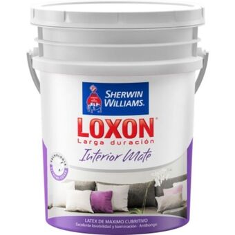 Pinturerías Rex Latex interior loxon mate blanco 20 lts sherwin williams oferta