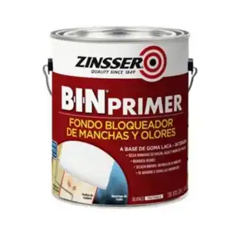 Zinsser bin primer bloqueador de manchas 3.785 l