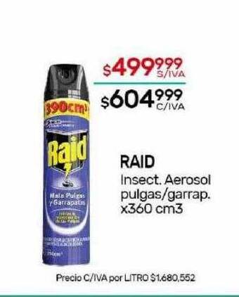 Nini Mayorista Raid oferta