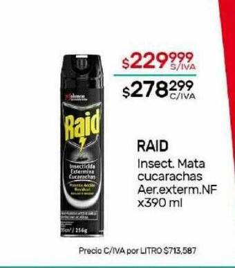 Nini Mayorista Raid oferta