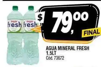 Supermercados Yaguar Aqua mineral fresh oferta