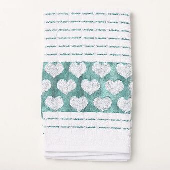 Arredo Repasador algodón corazones oferta