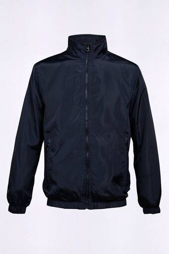 Macowens Campera de microfibra azul marino oferta