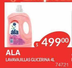 Masivos Ala lavavajillas glicerina oferta