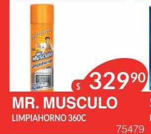 Masivos Mr. musculo limpiahorno oferta