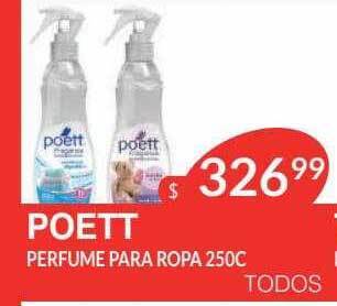 Masivos Poett perfume para ropa oferta