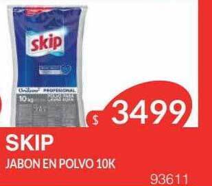 Masivos Skip jabon en polvo oferta