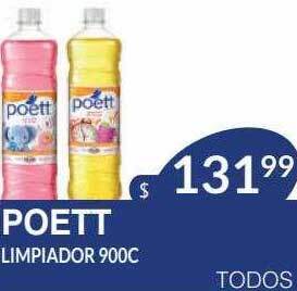 Masivos Poett limpiador oferta