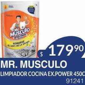 Masivos Mr. musculo limpiador cocina ex.power oferta