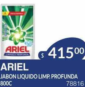 Masivos Ariel jabon liquido limp.profunda oferta