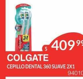Masivos Colgate cepillo dental 360 suave oferta