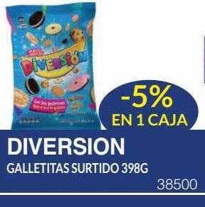 Masivos Diversion galletitas surtido oferta