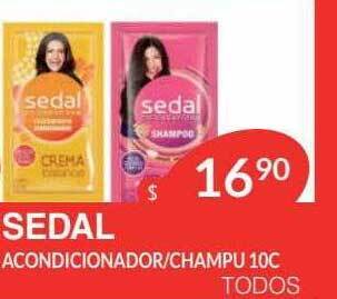 Masivos Sedal acondicionador champu oferta