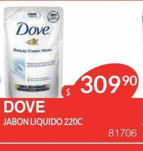 Masivos Dove jabon liquido oferta