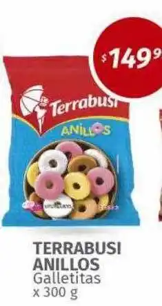 Arcoiris Supermercados Terrabusi anillos galletitas oferta