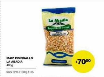 Atomo Conviene Maiz pisingallo la abadia oferta