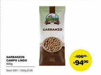 Atomo Conviene Garbanzos campo lindo oferta