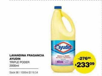 Atomo Conviene Lavandina fragancia ayudin oferta
