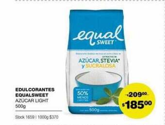 Atomo Conviene Edulcorantes equalsweet oferta