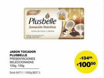 Atomo Conviene Jabon tocador plusbelle oferta