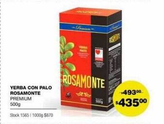 Atomo Conviene Yerba con palo rosamonte oferta