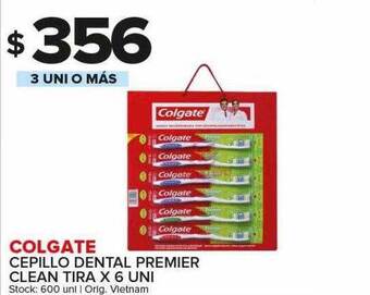 Carrefour Maxi Colgate cepillo dental premier clean tira oferta