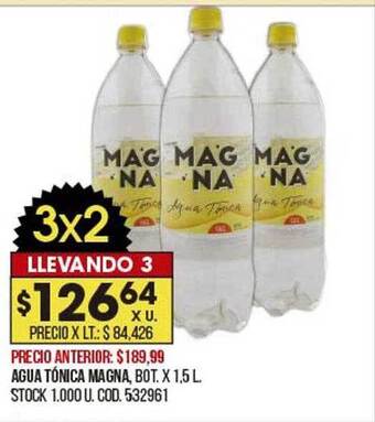 Coto Agua tónica magna oferta