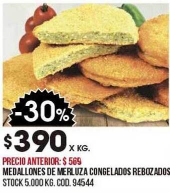 Coto Medallones de merluza congelados rebozados oferta