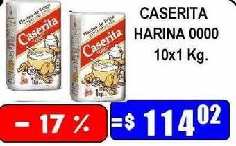 Dulcenter Caserita harina 0000 oferta