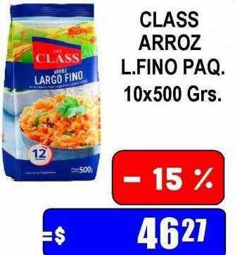Dulcenter Class arroz l fino paq oferta