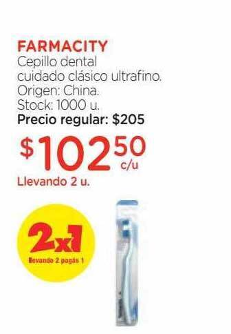 Farmacity Farmacity cepillo dental cuidado clásico ultrafino oferta