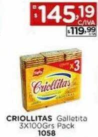 Hipermay Criollitas galletita oferta