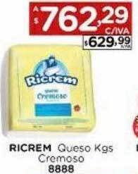 Hipermay Ricrem queso kgs cremoso oferta